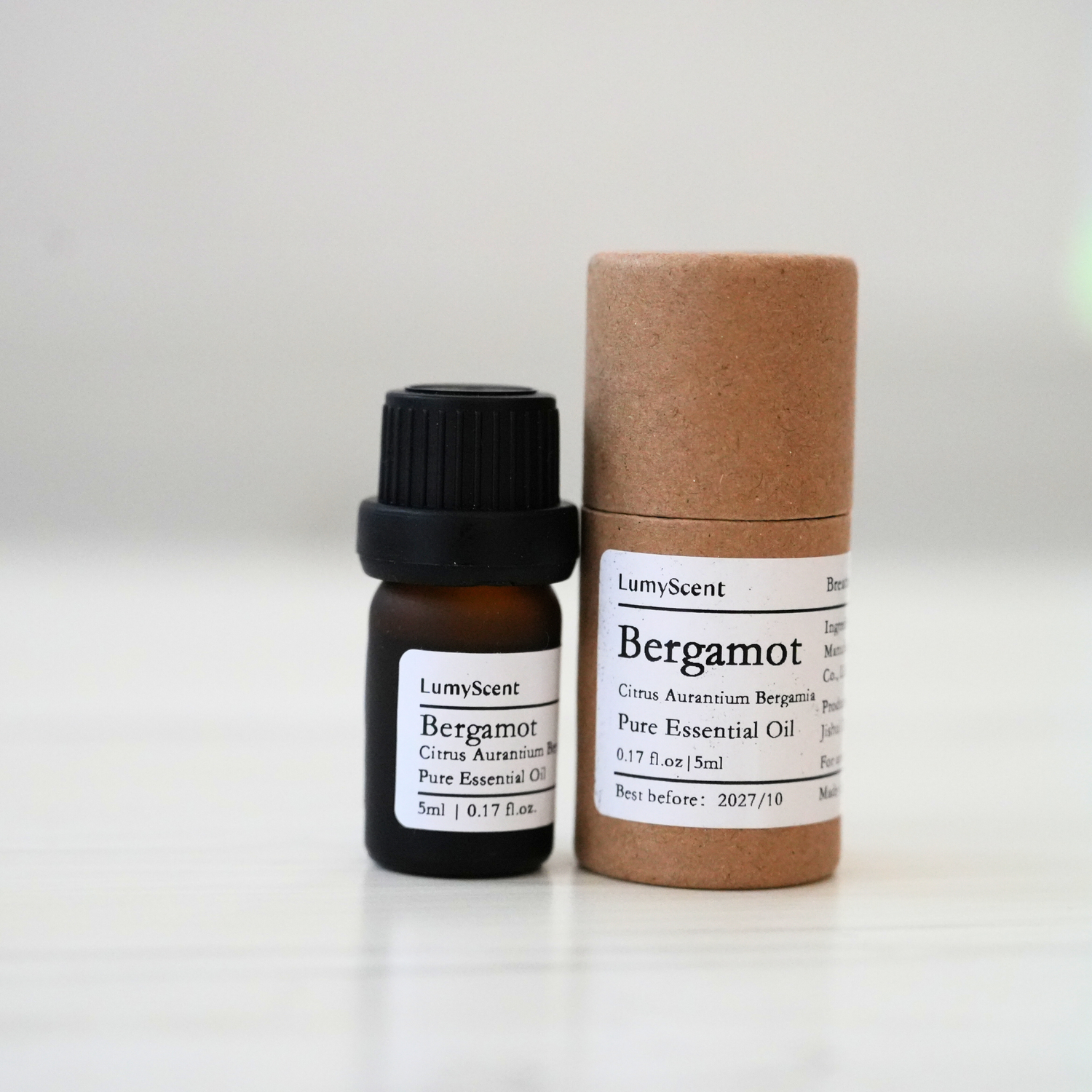 LumyScent Bergamot Essential Oil | Uplift Your Mood, Harmonize Your Senses - 5ml